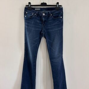 N - Ag Adriano Goldschmied Blue Wide Leg Jeans